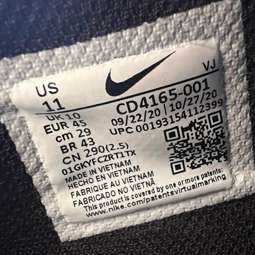 Nike Air Max Excee Womens Sneakers Black/White-Dark Grey Size 11 CD4165-001 - Picture 15 of 16